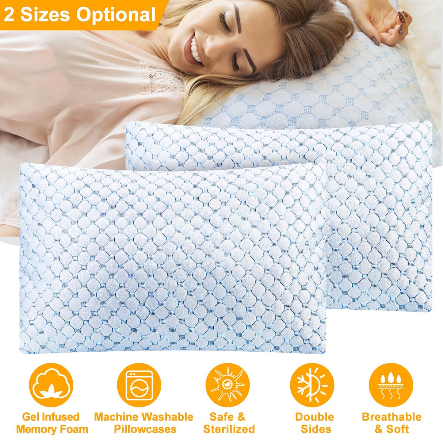Valosyn Adjustable Memory Foam Pillow