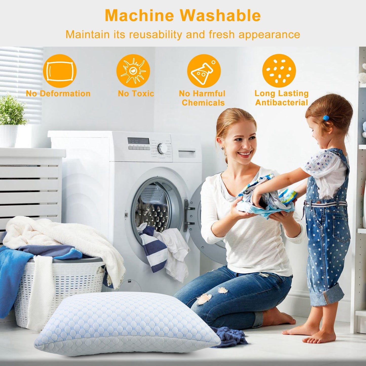 Valosyn Adjustable Memory Foam Pillow